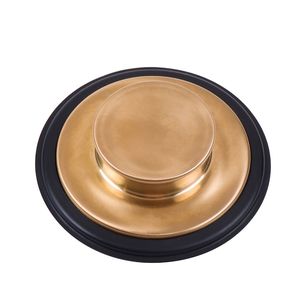 InSinkErator Sink Stopper - Brushed Bronze - 77681 — product view