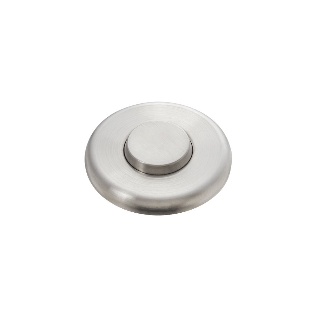 InSinkErator Pioneer Decorative Air-Activated Switch Button - Satin Nickel - 78664-ISE — product view