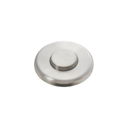 InSinkErator Pioneer Decorative Air-Activated Switch Button - Satin Nickel - 78664-ISE — product view