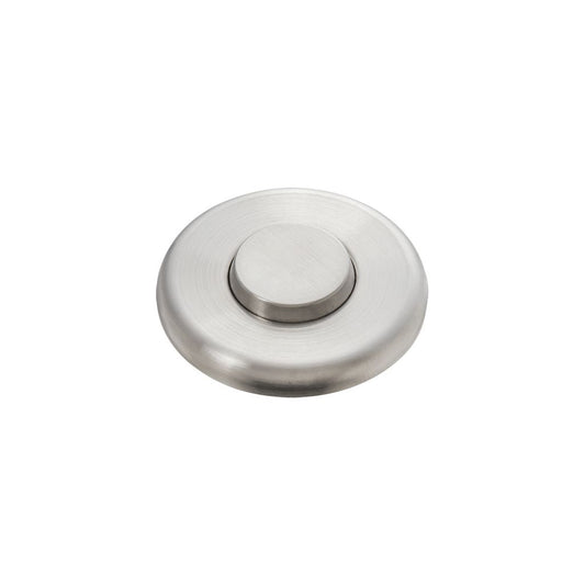 InSinkErator Pioneer Decorative Air-Activated Switch Button - Satin Nickel - 78664-ISE — product view