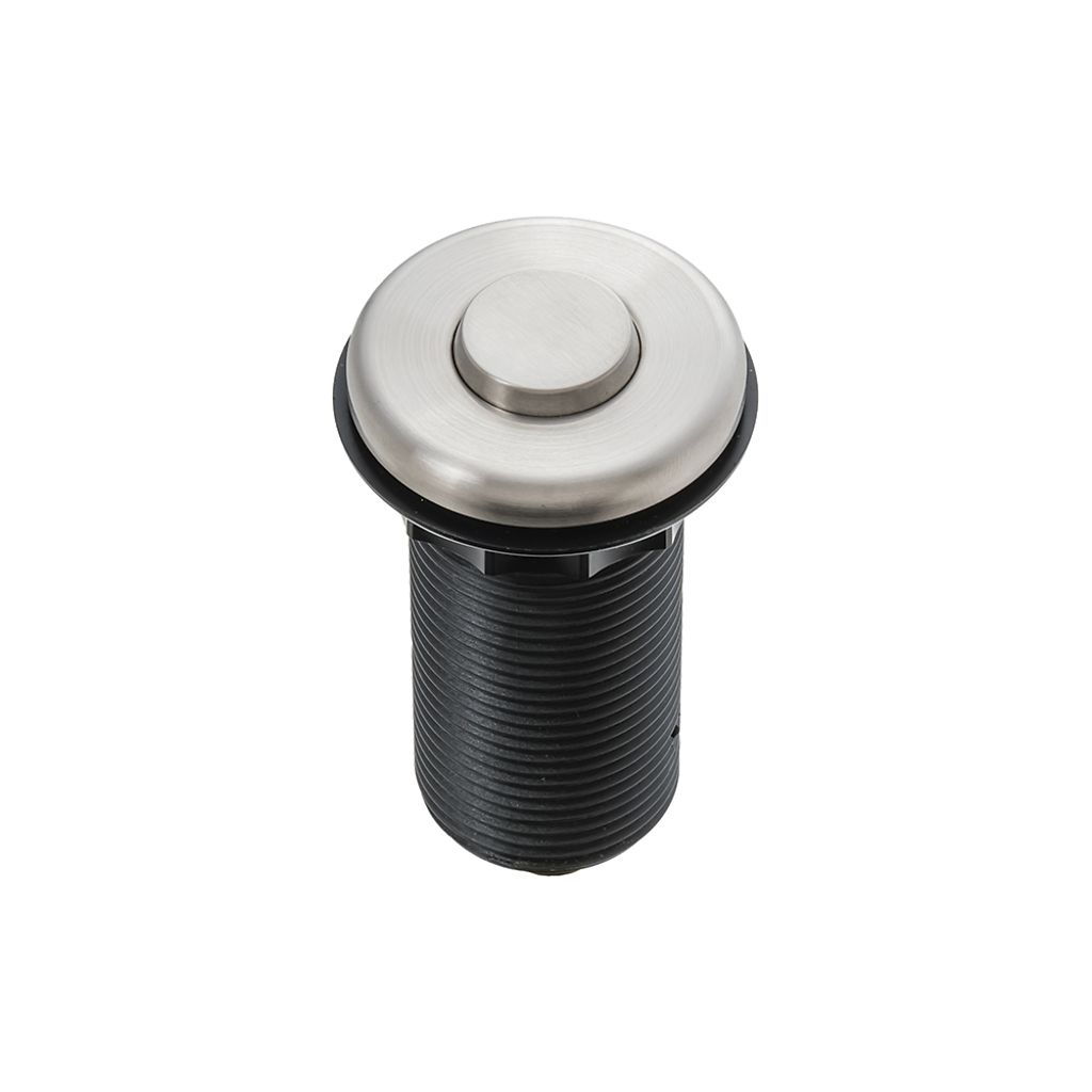 InSinkErator Pioneer Decorative Air-Activated Switch Button - Satin Nickel - 78664-ISE — manufacturer view 2