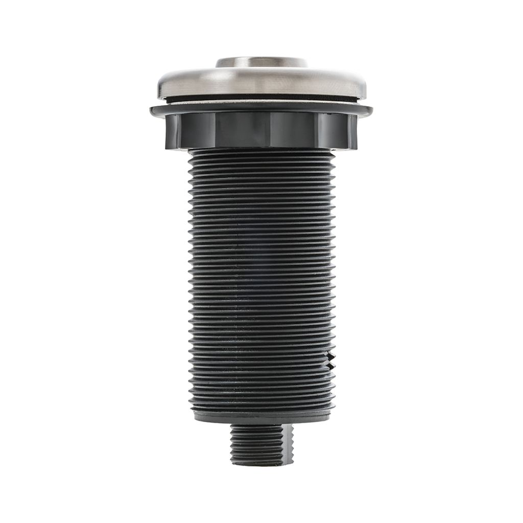 InSinkErator Pioneer Decorative Air-Activated Switch Button - Satin Nickel - 78664-ISE — manufacturer view 3