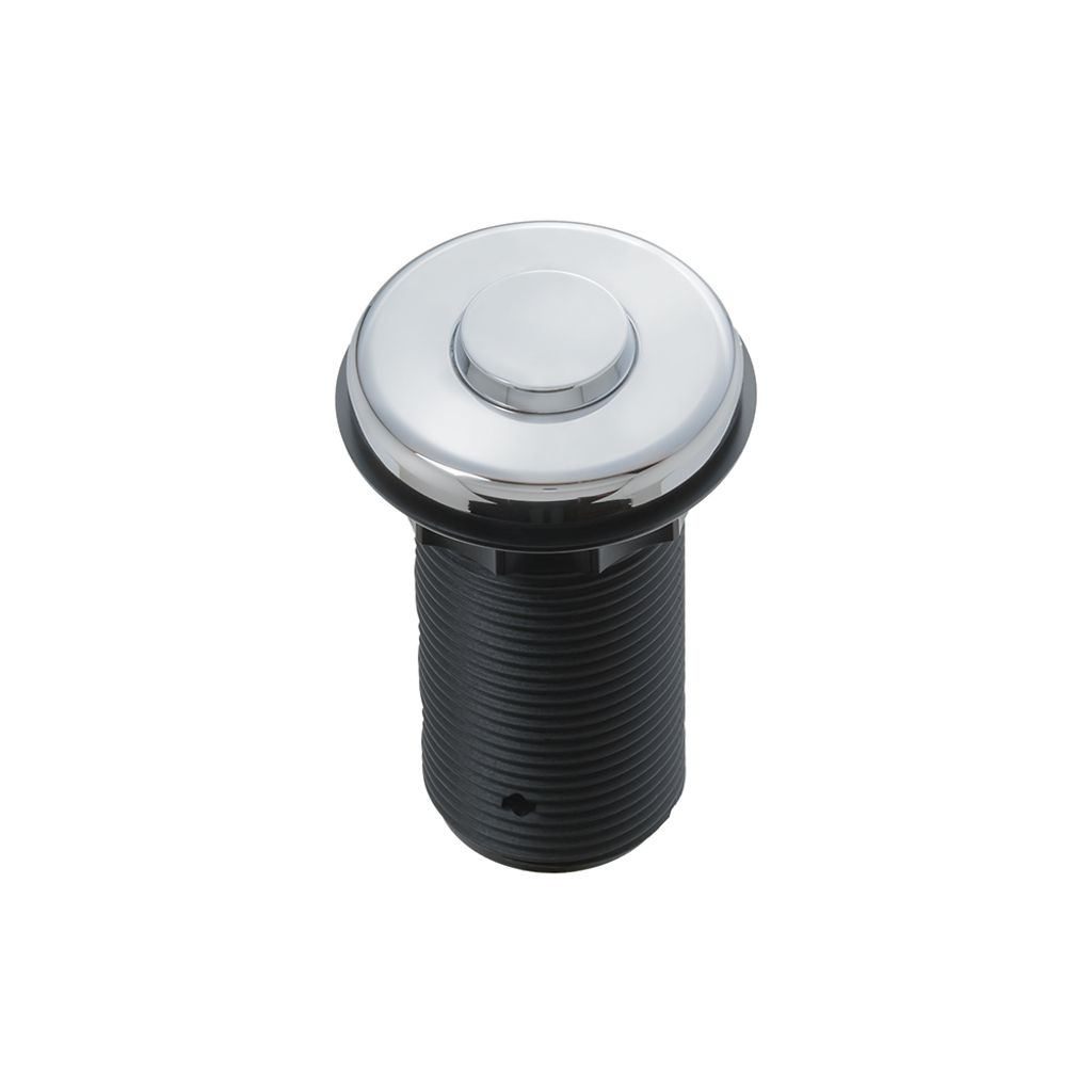 InSinkErator Pioneer Decorative Air-Activated Switch Button - Chrome - 78664B-ISE — manufacturer view 2