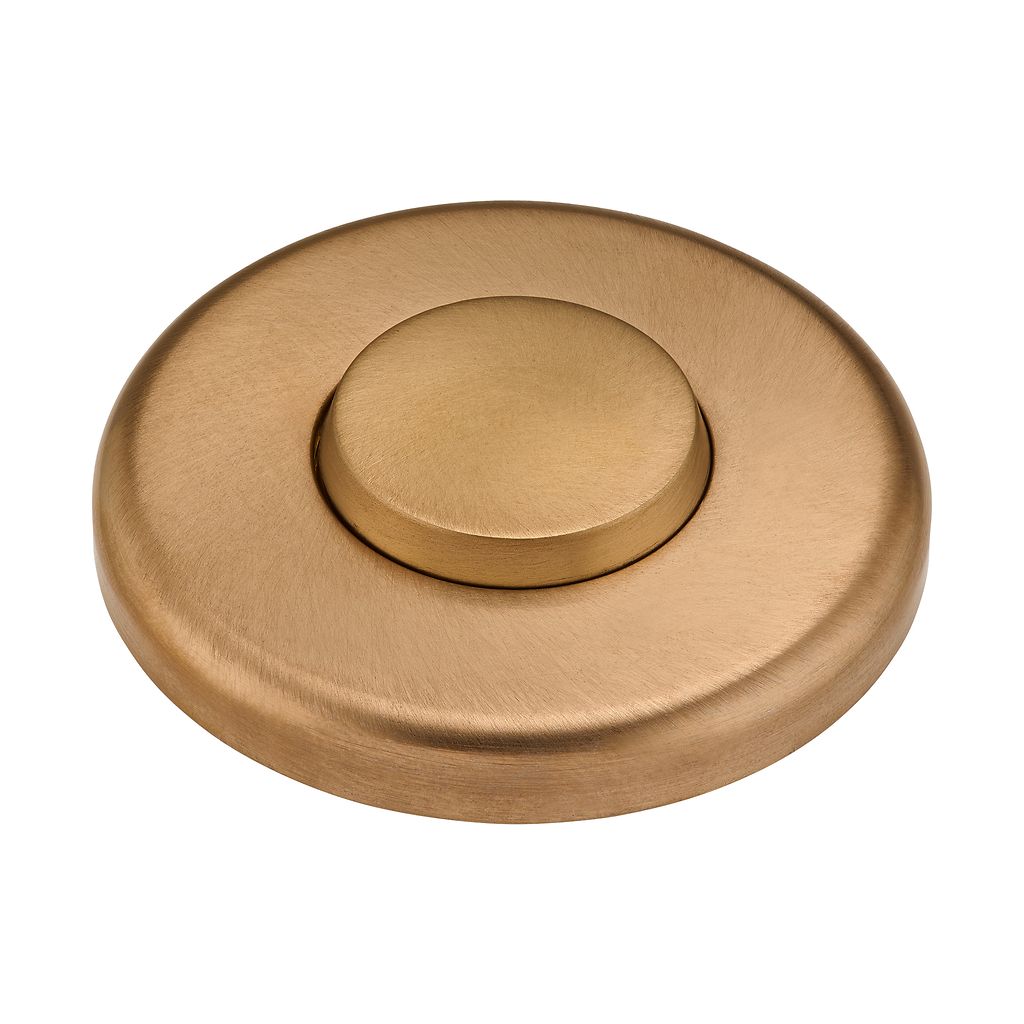 InSinkErator Pioneer Decorative Air-Activated Switch Button - Brushed Bronze - 78664C-ISE — product view