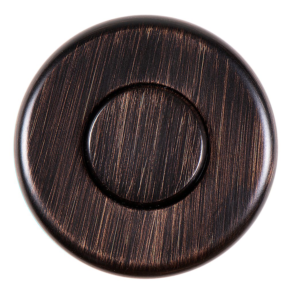 InSinkErator Pioneer Decorative Air-Activated Switch Button - Classic Oil Rubbed Bronze - 78664D-ISE — manufacturer view 3