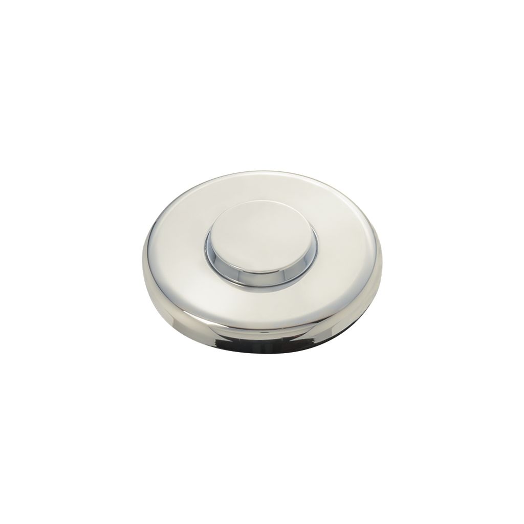 InSinkErator Pioneer Decorative Air-Activated Switch Button - Polished Nickel - 78664E-ISE — product view