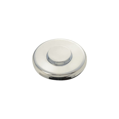 InSinkErator Pioneer Decorative Air-Activated Switch Button - Polished Nickel - 78664E-ISE — product view