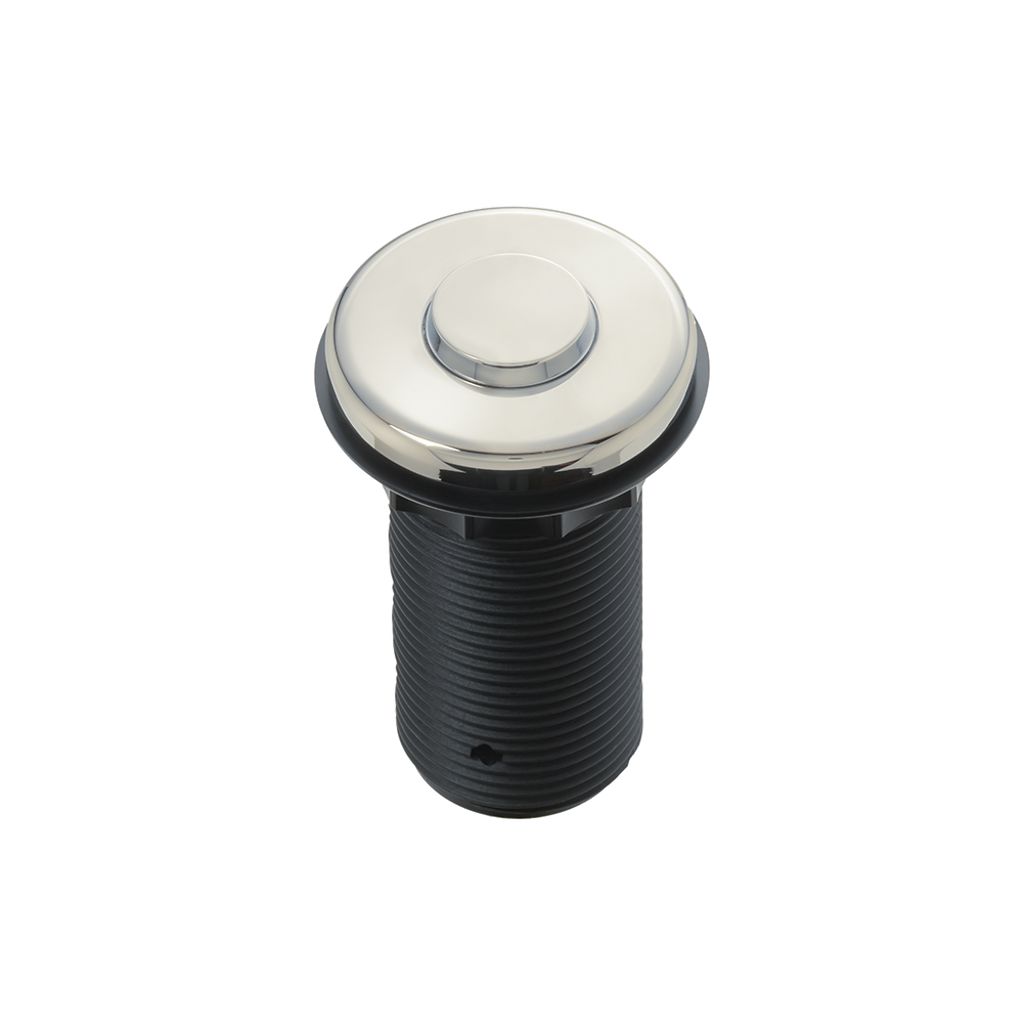 InSinkErator Pioneer Decorative Air-Activated Switch Button - Polished Nickel - 78664E-ISE — manufacturer view 2
