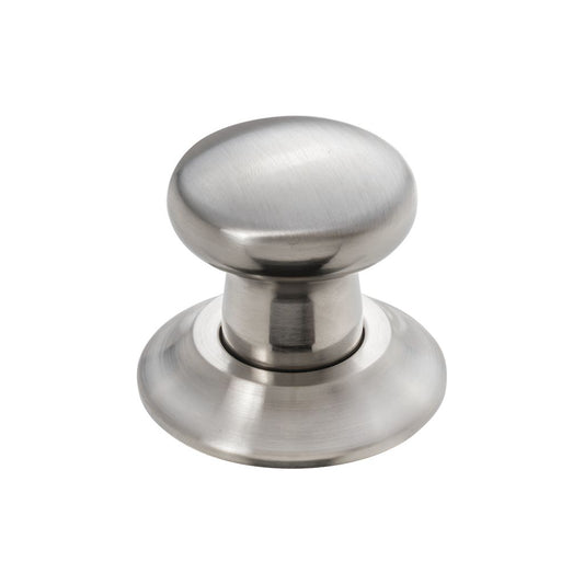 InSinkErator Nautical Decorative Air-Activated Switch Button - Satin Nickel - 78665-ISE — product view