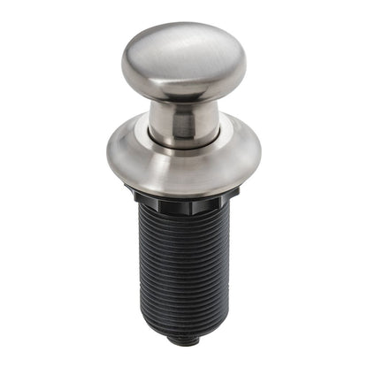 InSinkErator Nautical Decorative Air-Activated Switch Button - Satin Nickel - 78665-ISE — manufacturer gallery view 2