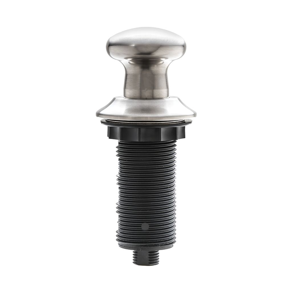 InSinkErator Nautical Decorative Air-Activated Switch Button - Satin Nickel - 78665-ISE — manufacturer gallery view 3