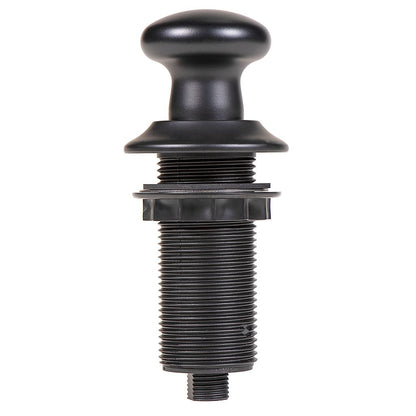 InSinkErator Nautical Decorative Air-Activated Switch Button - Matte Black - 78665A-ISE — manufacturer gallery view 2