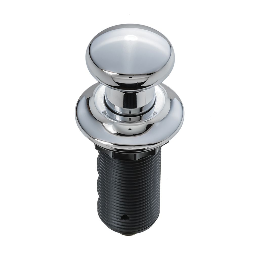 InSinkErator Nautical Decorative Air-Activated Switch Button - Chrome - 78665B-ISE — manufacturer gallery view 2