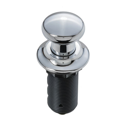 InSinkErator Nautical Decorative Air-Activated Switch Button - Chrome - 78665B-ISE — manufacturer gallery view 2