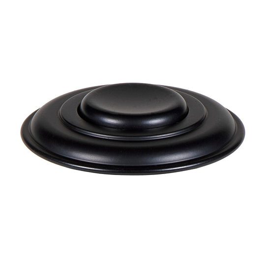 InSinkErator Vintage Decorative Air-Activated Switch Button - Matte Black - 78666A-ISE — product view