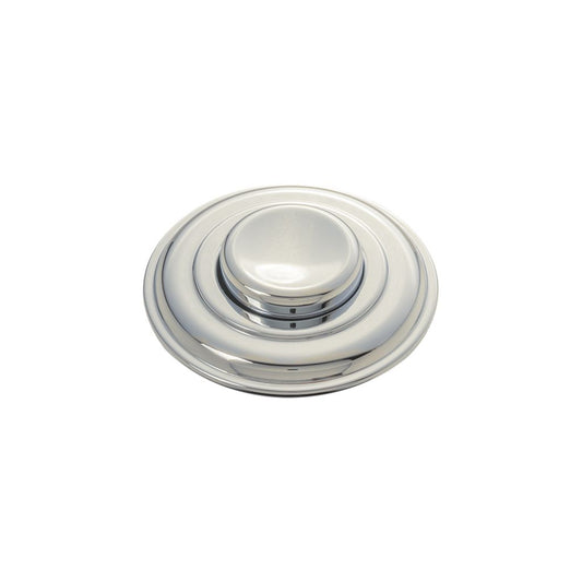 InSinkErator Vintage Decorative Air-Activated Switch Button - Polished Nickel - 78666E-ISE — product view