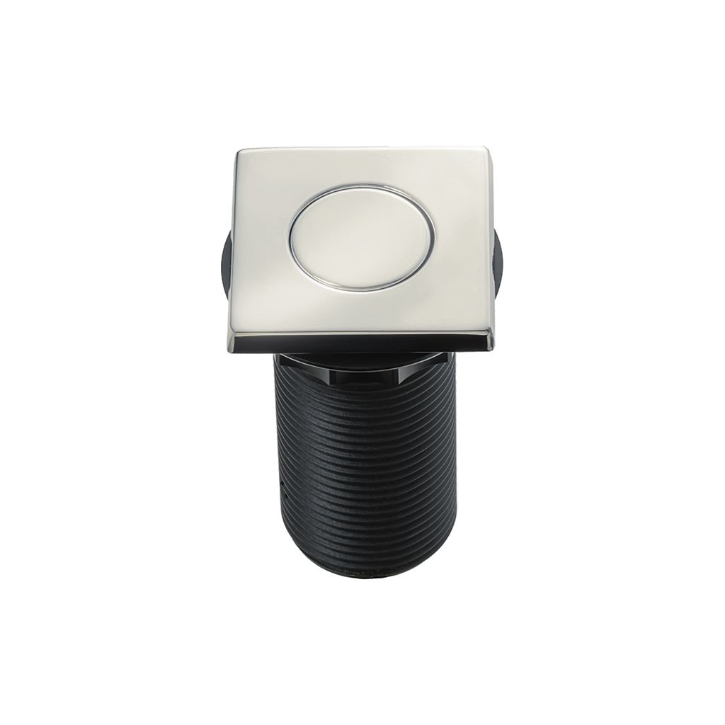 InSinkErator Deco Decorative Air-Activated Switch Button - Polished Nickel - 78667E-ISE — manufacturer gallery view 2