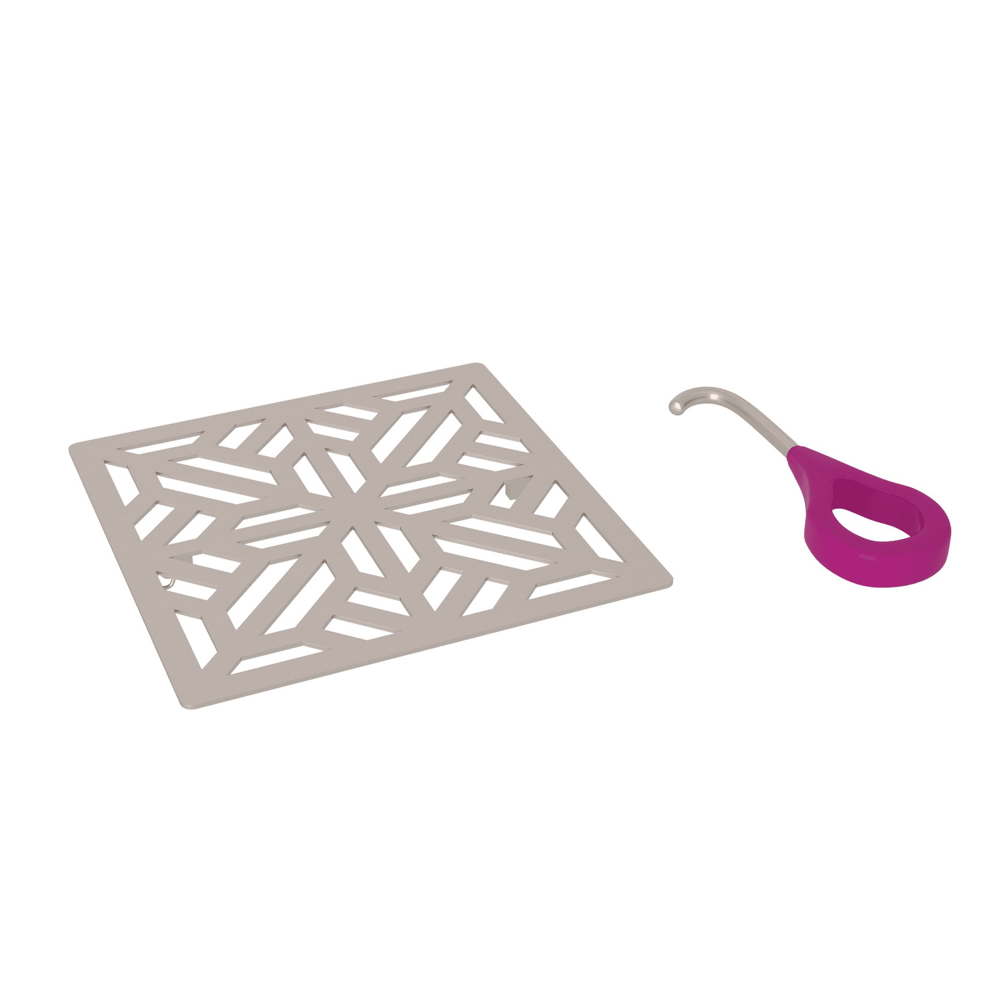 Rohl Mosaic Decorative Drain Cover - DC3144STN