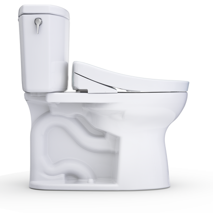 TOTO Drake II 1G Washlet+ S5 Two-Piece Toilet 1.28 GPF Universal Height