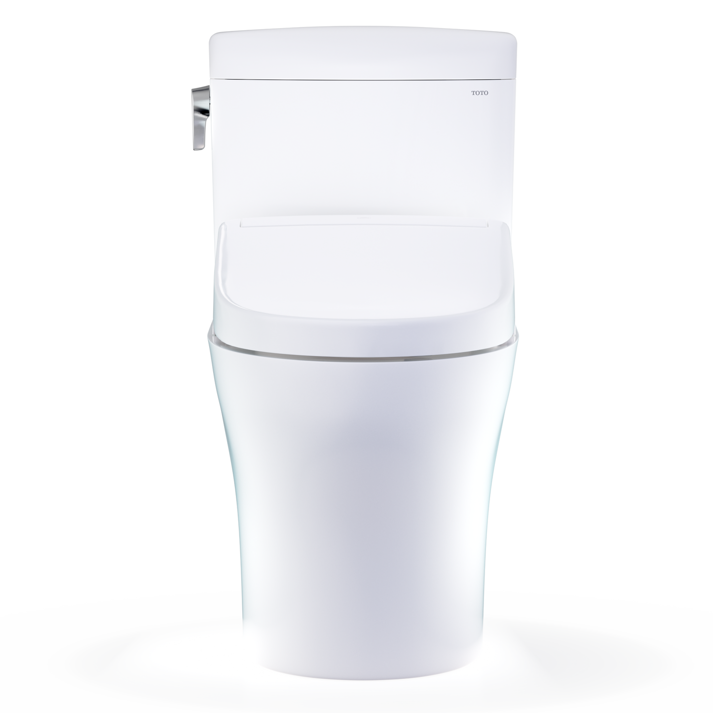 TOTO Aquia IV Cube Washlet+ S5 Two-Piece Toilet - 1.28 GPF - Universal Height