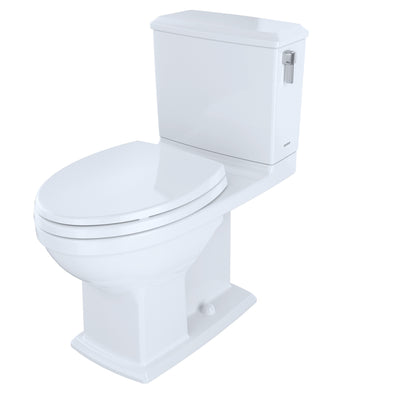 TOTO Connelly Two-Piece Toilet 1.28/0.8 GPF Elongated - Universal Height - Washlet+ Connection