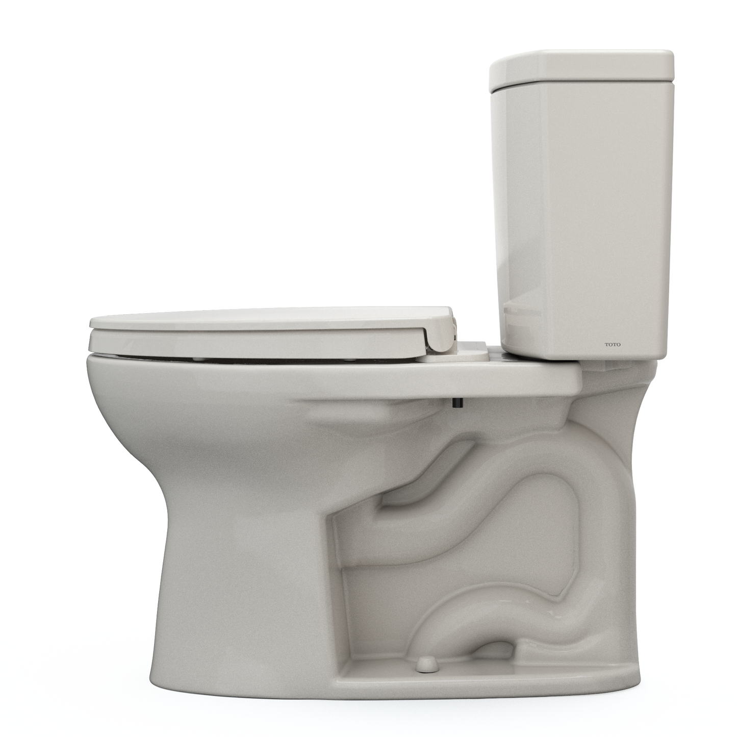 TOTO Drake II 1G Two-Piece Toilet 1.0 GPF Universal Height Washlet+ Connection