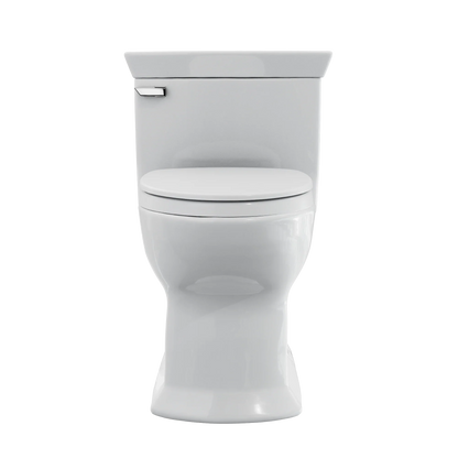 TOTO Soirée Elongated 1.28 GPF One-Piece Toilet, Universal Height, Washlet+ Connection