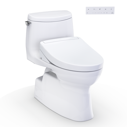 TOTO Carlyle II 1G Washlet+ S5 One-Piece Toilet - 1.0 GPF Universal height