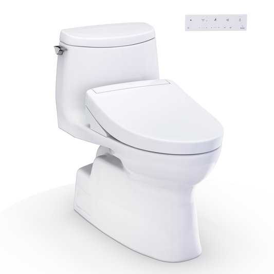 TOTO Carlyle II 1G Washlet+ S5 One-Piece Toilet - 1.0 GPF Universal height