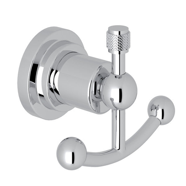 Rohl Campo Double Robe Hook - Polished Chrome