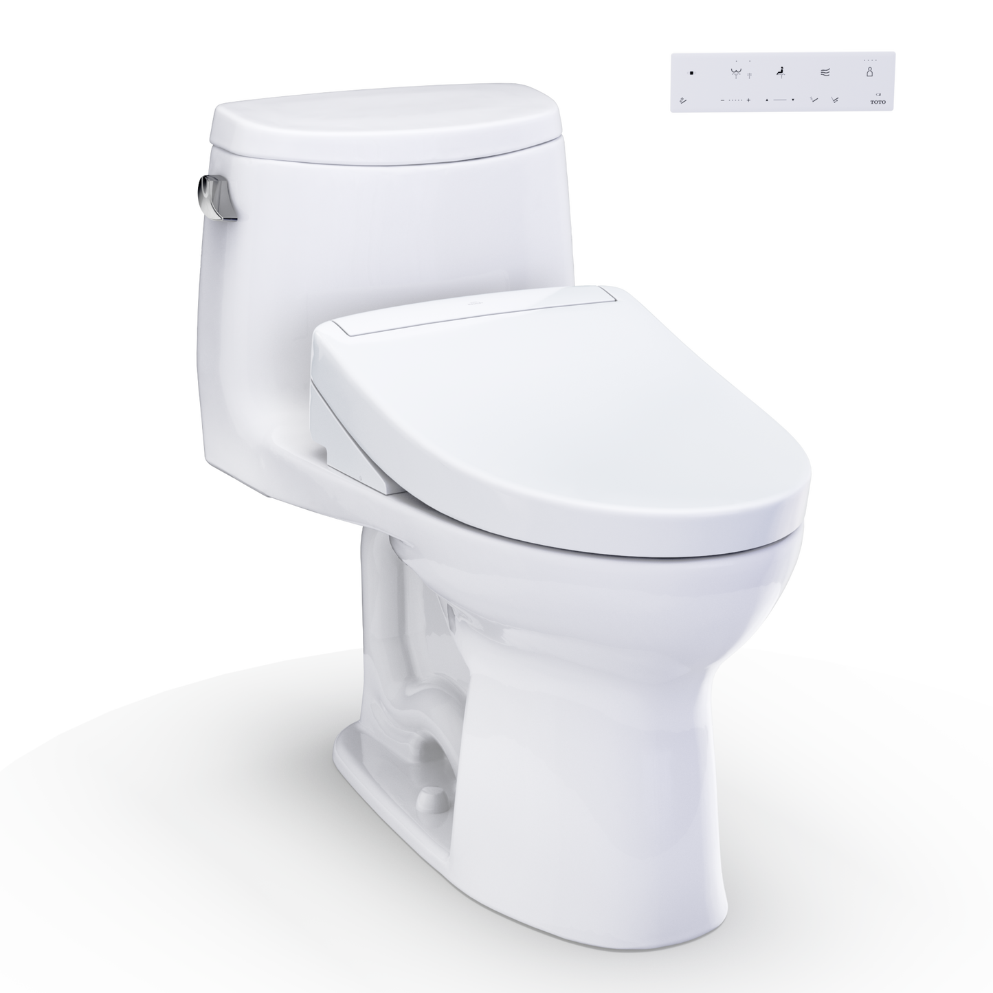 TOTO Ultramax II Washlet+ S5 One-Piece Toilet - 1.28 GPF - Universal Height