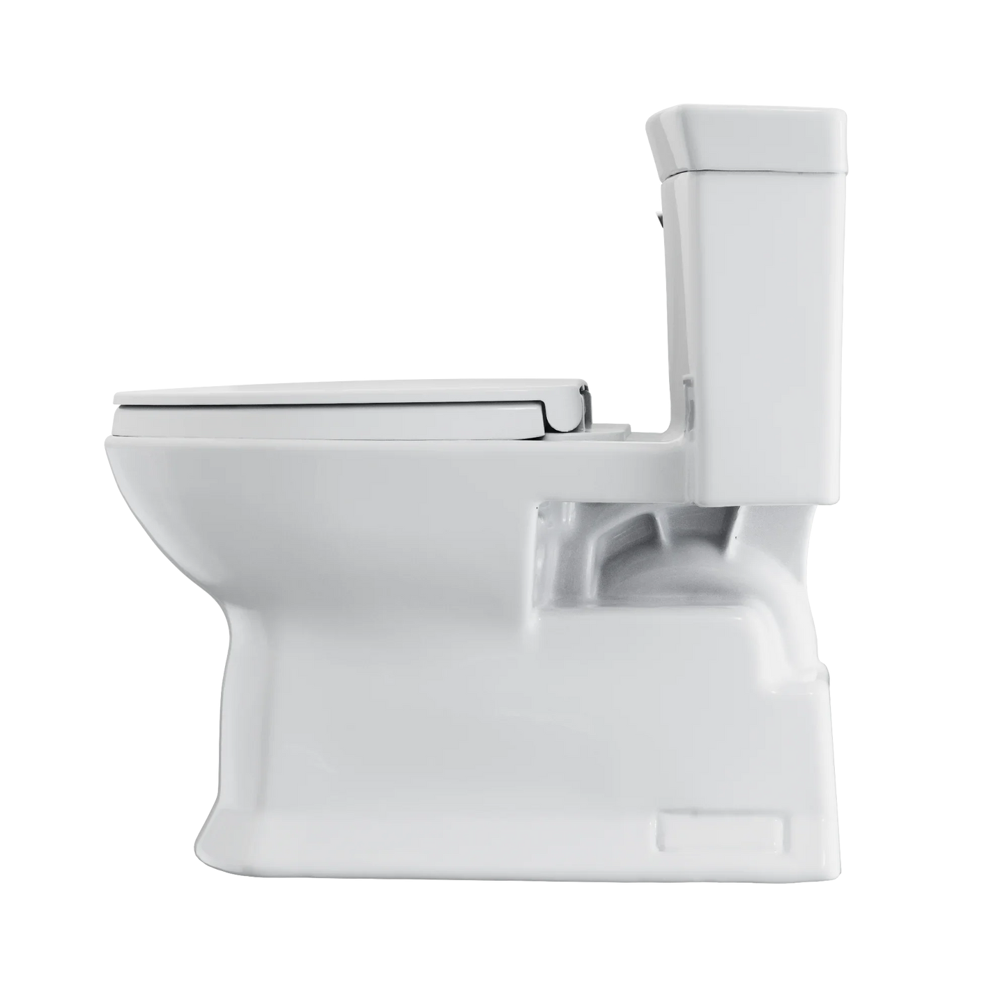 TOTO Soirée Elongated 1.28 GPF One-Piece Toilet, Universal Height, Washlet+ Connection