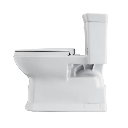 TOTO Soirée Elongated 1.28 GPF One-Piece Toilet, Universal Height, Washlet+ Connection
