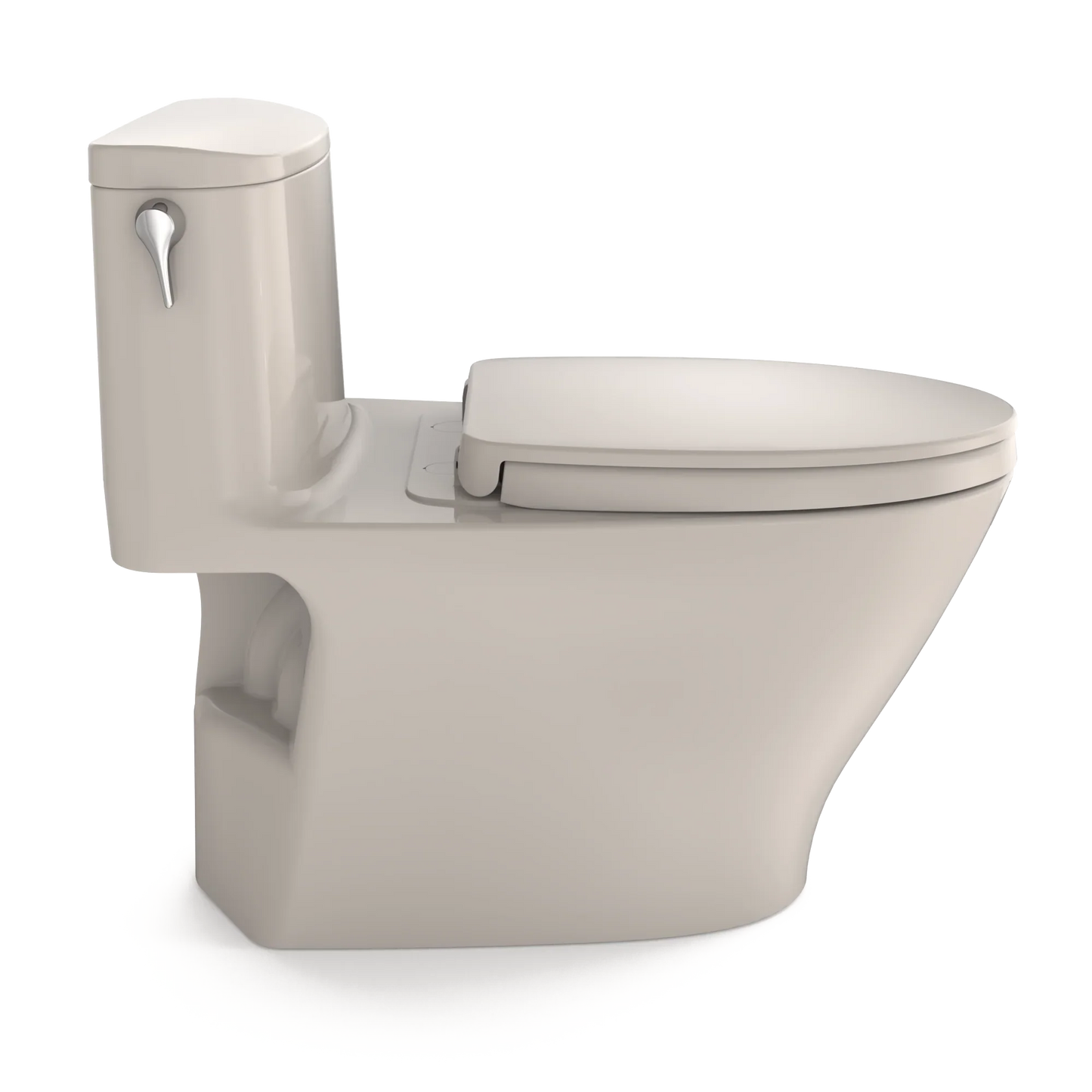 TOTO Nexus Elongated One-Piece Toilet, 1.28 GPF Universal Height, Washlet+ Connection