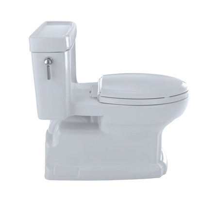 TOTO Guinevere One-Piece Toilet 1.28 GPF, Elongated, Universal Height, Washlet+ Connection