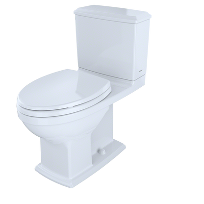 TOTO Connelly Two-Piece Toilet 1.28/0.8 GPF Elongated - Universal Height Less Seat