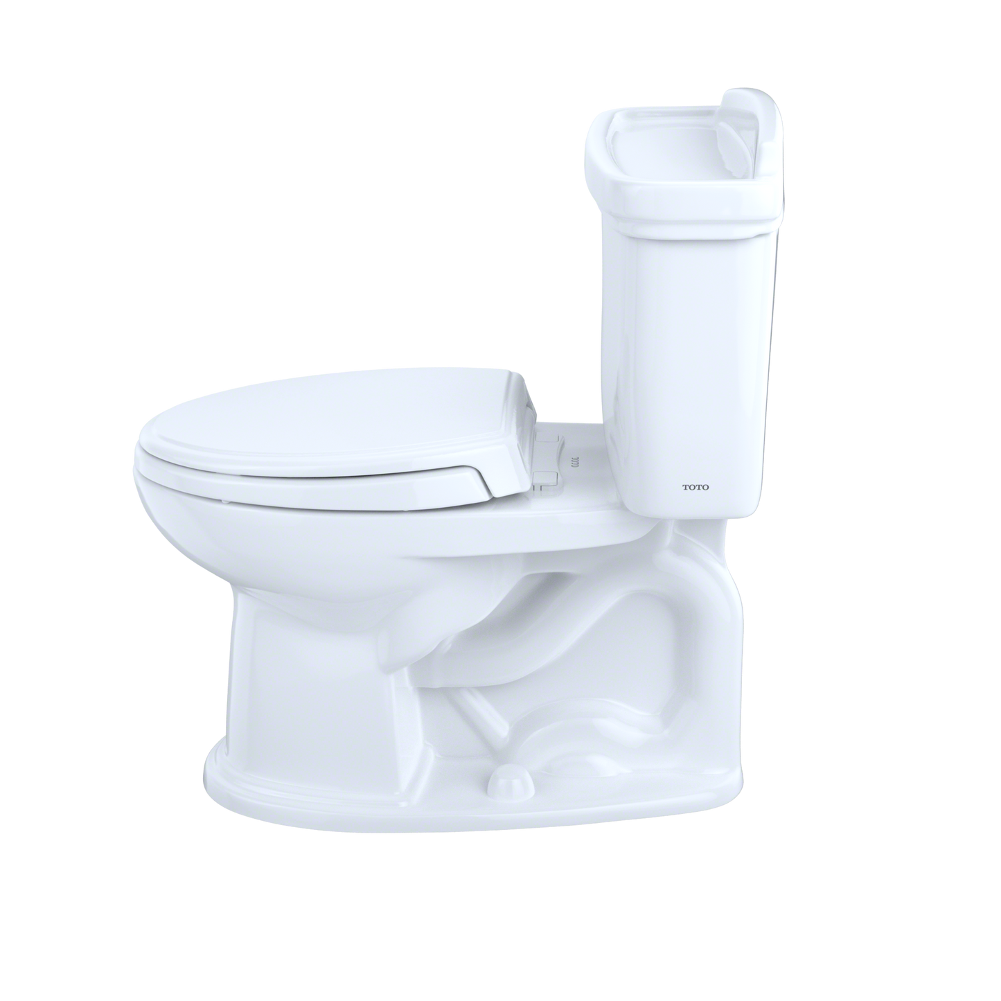 TOTO Eco Dartmouth Two-Piece Elongated Toilet 1.28 GPF - Universal Height Less Seat