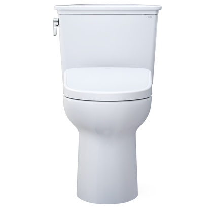 TOTO Drake Transitional Washlet+ S7A Two-Piece Toilet 1.28 GPF Universal Height with 10" Rough-In
