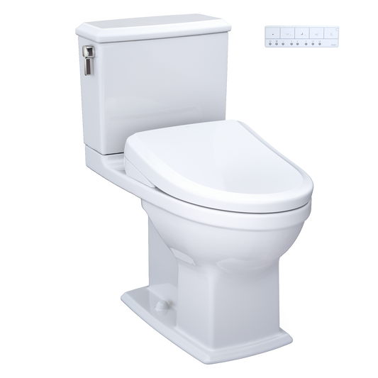 TOTO Connelly Washlet+ S7 Two-Piece Toilet 1.28/0.9 GPF - Universal Height