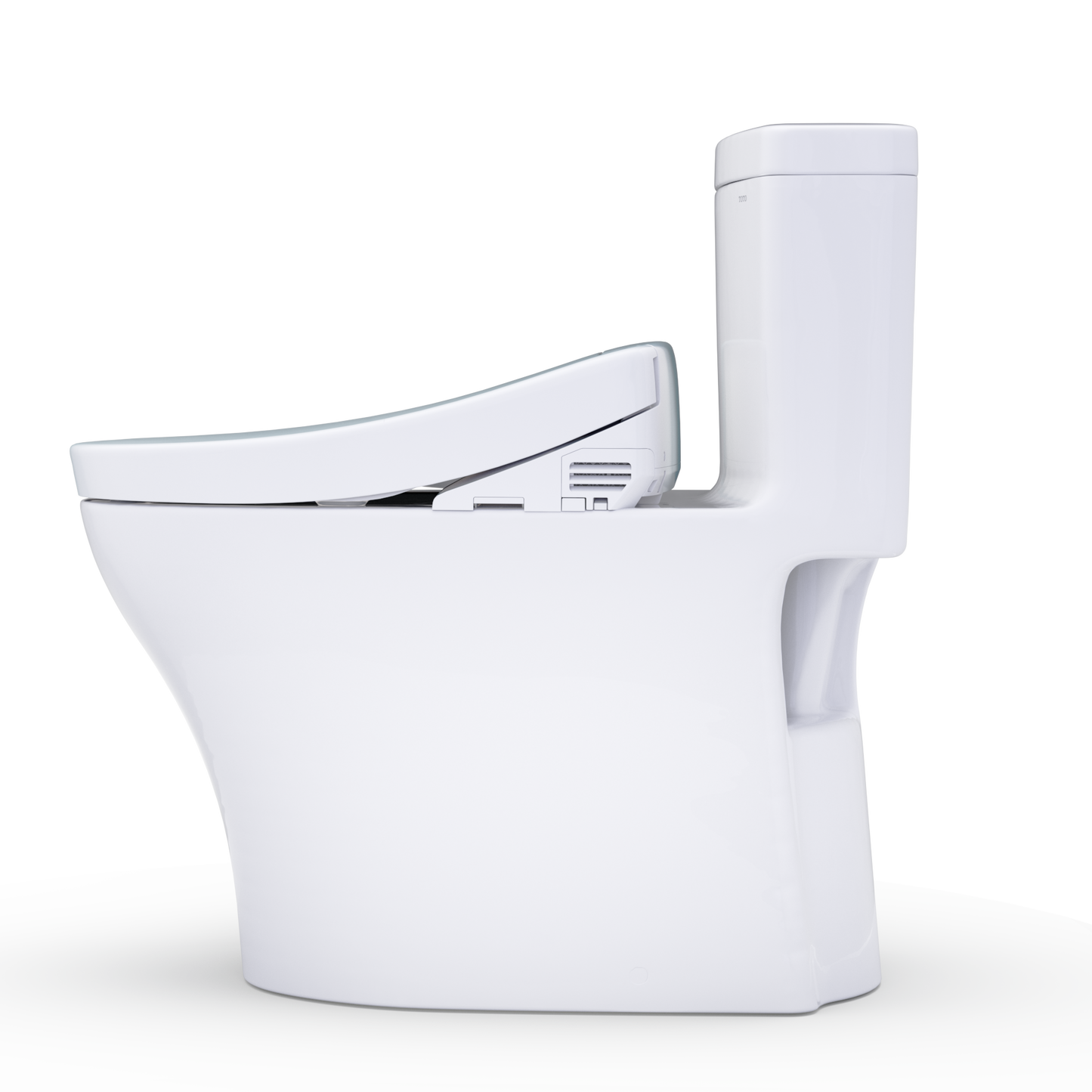 TOTO Aquia IV Washlet+ S2 One-Piece Toilet - 1.28/0.9 GPF - Universal Height