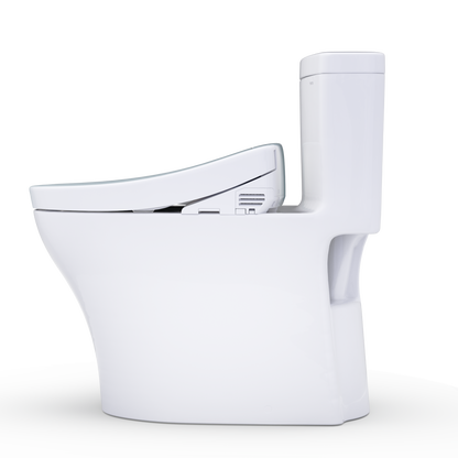 TOTO Aquia IV Washlet+ S2 One-Piece Toilet - 1.28/0.9 GPF - Universal Height