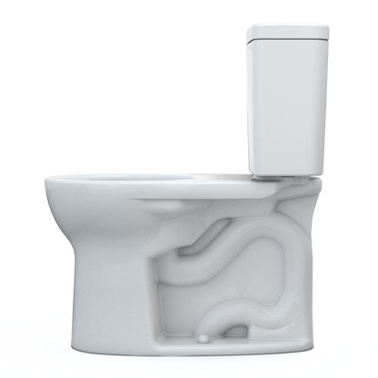 TOTO Drake Two-piece Toilet - 1.28 GPF - Elongated - Universal Height Less Seat