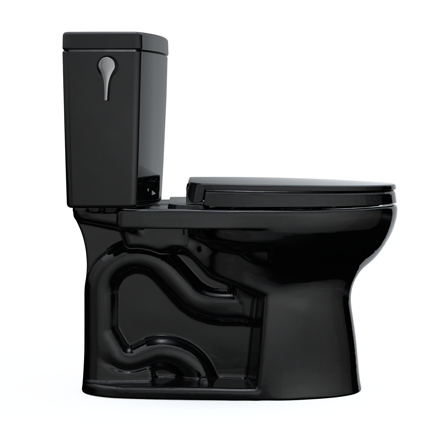 TOTO Drake II 1G Two-Piece Toilet 1.0 GPF Universal Height Washlet+ Connection
