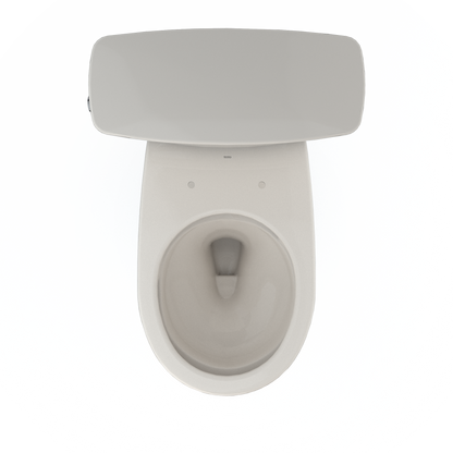 TOTO Drake Transitional Two-Piece Round Toilet 1.28 GPF Universal Height