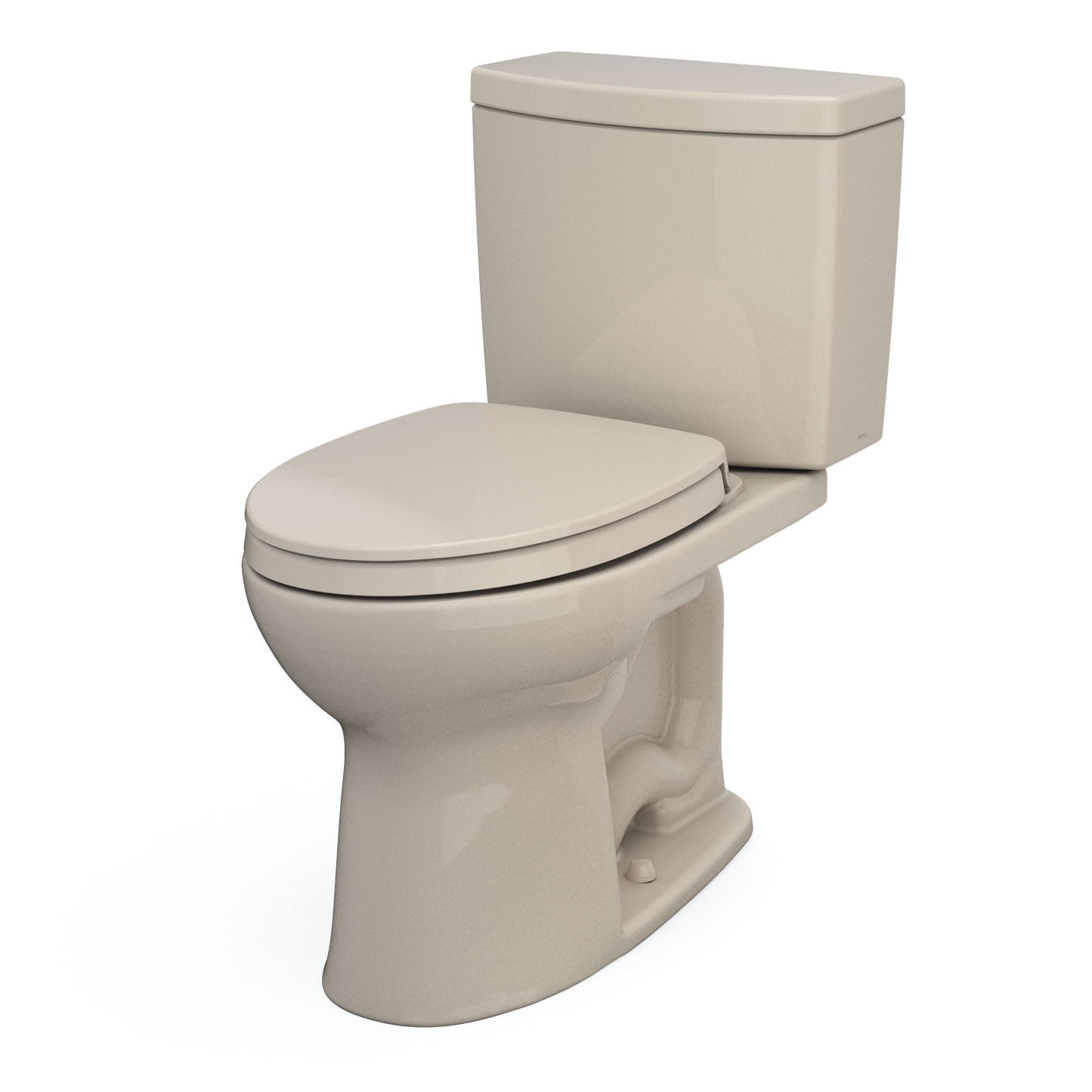 TOTO Drake II 1G Two-Piece Toilet 1.0 GPF Universal Height Washlet+ Connection