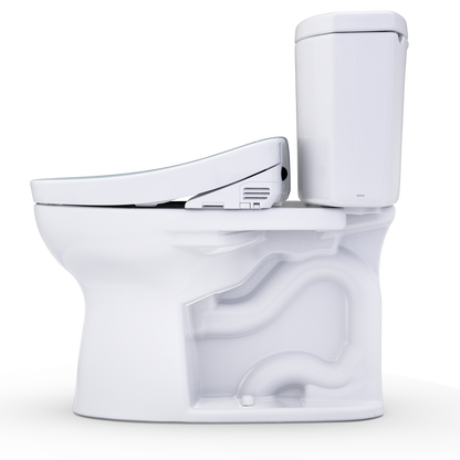 TOTO Drake II 1G Washlet+ S5 Two-Piece Toilet 1.28 GPF Universal Height
