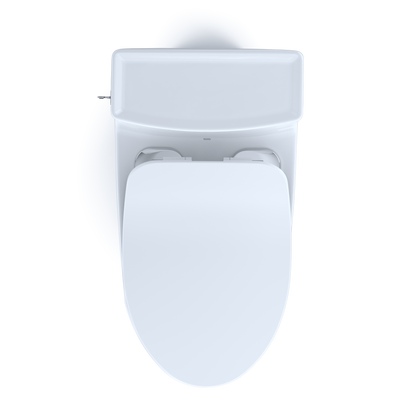 TOTO Aimes One-Piece Toilet 1.28 gpf Elongated Slim Seat, Universal Height Washlet+ Connection