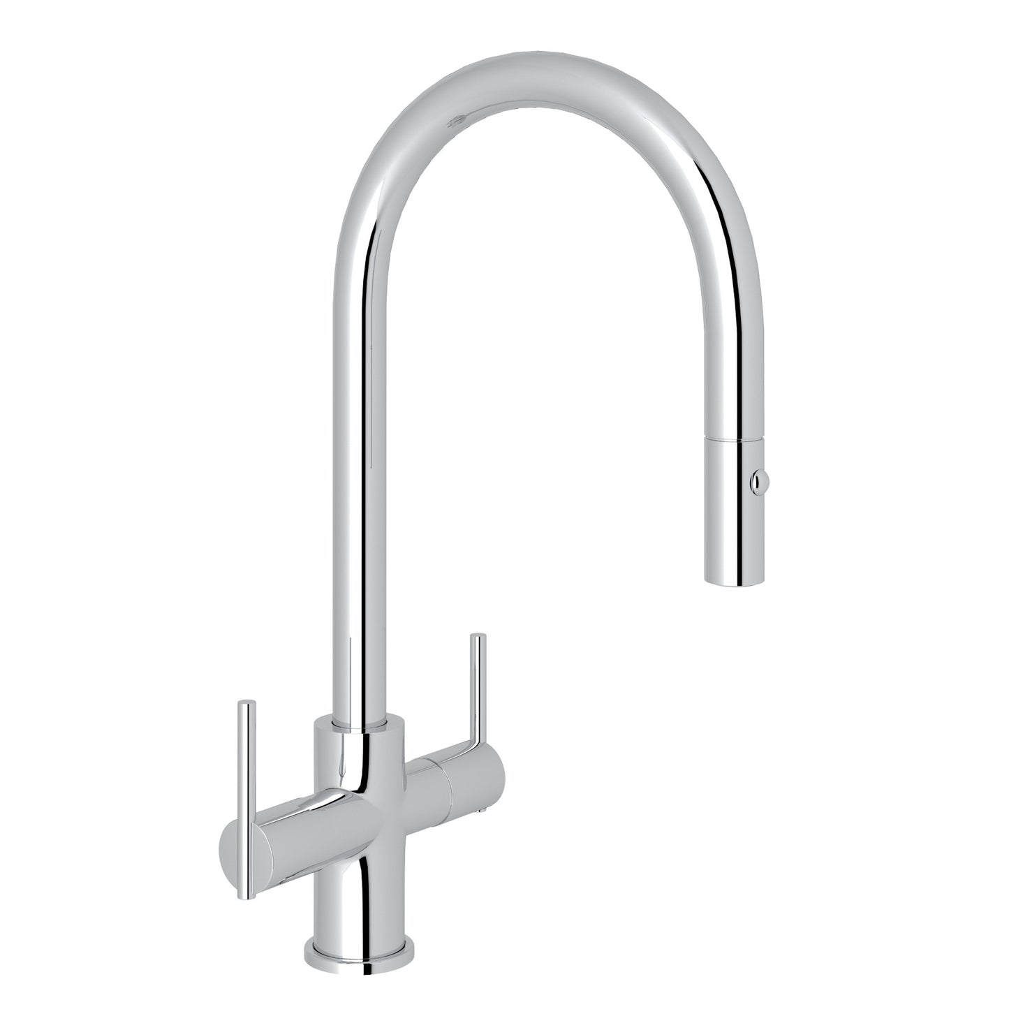 Rohl Pirellone Two Handle Pull-Down Kitchen Faucet - CY657L-APC-2