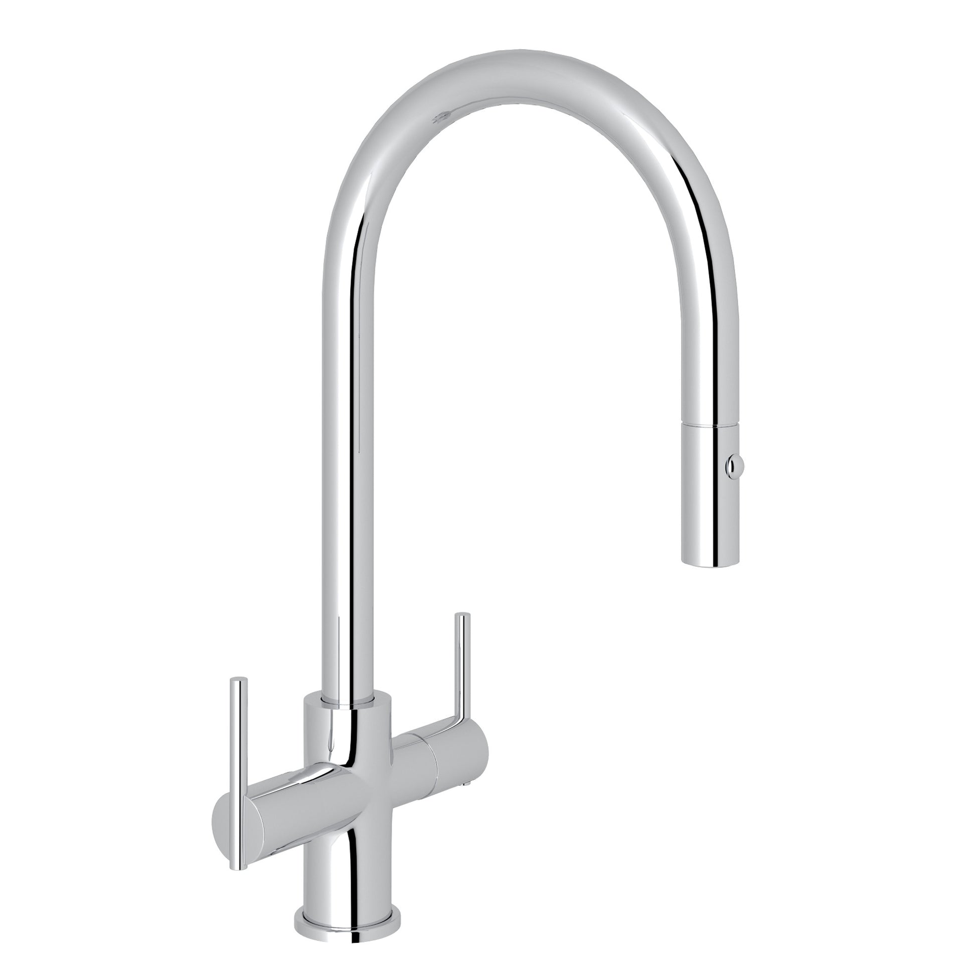 Rohl Pirellone Two Handle Pull-Down Kitchen Faucet - CY657L-APC-2
