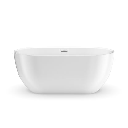 Maax Tosca 5932 Acrylic Freestanding Center Drain Bathtub